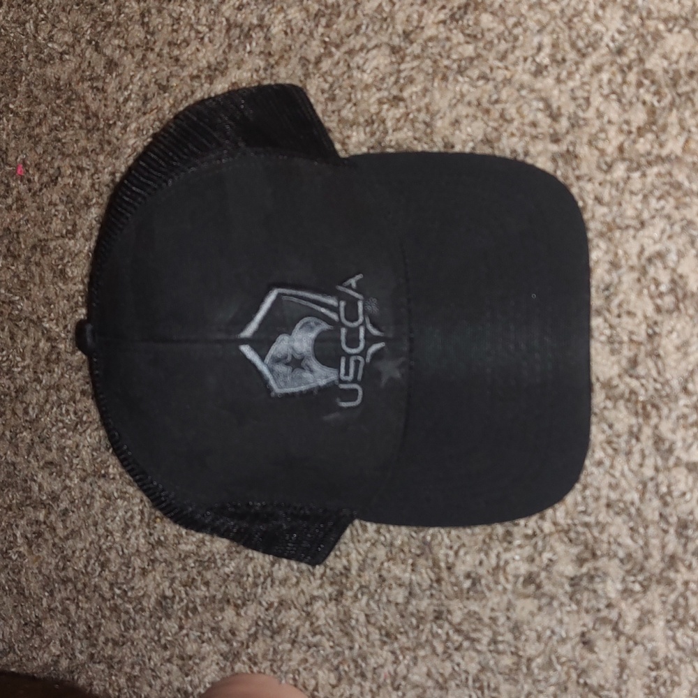 USCCA Hat Cap Snapback Black Stars Adjustable Trucker Mesh Concealed Carry Back